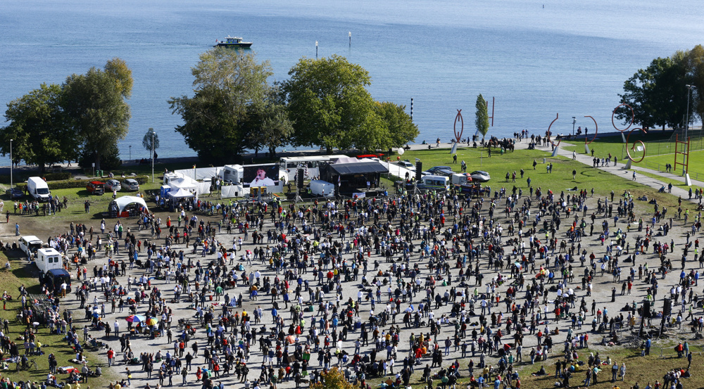 Germany’s Constance sees weekend of protest against virus limits