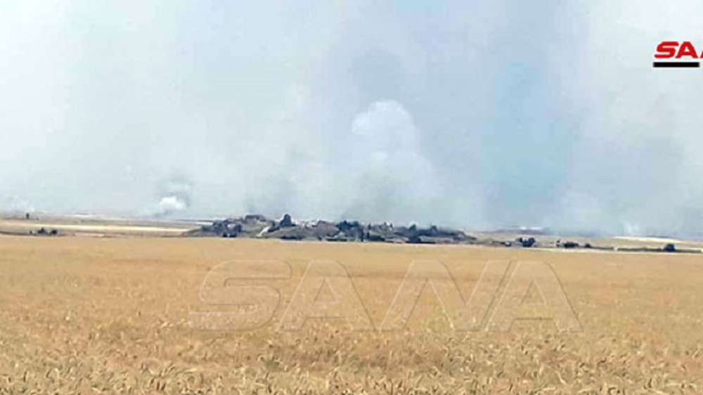 Turkish-backed militants set fire to farms in Syria's Hasakah: SANA