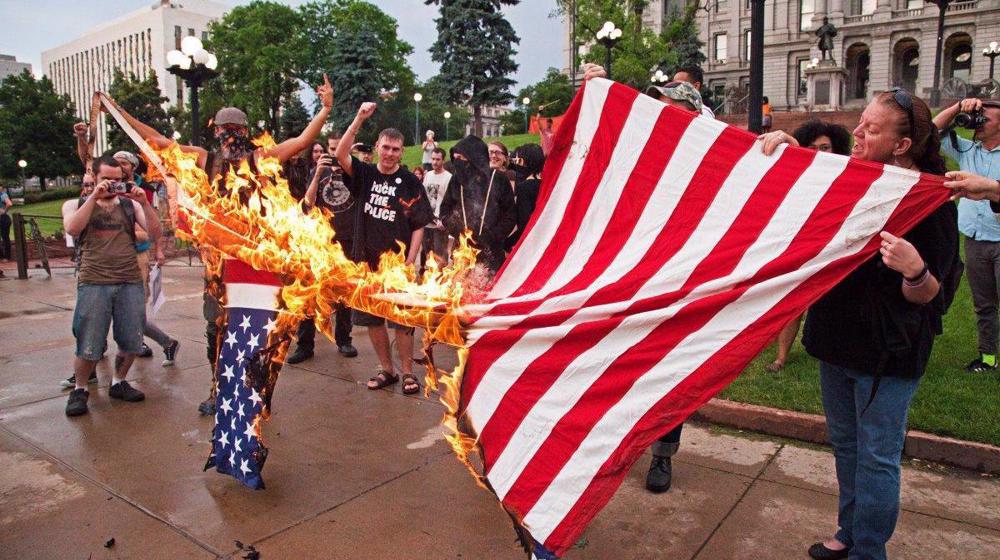 flag burning 