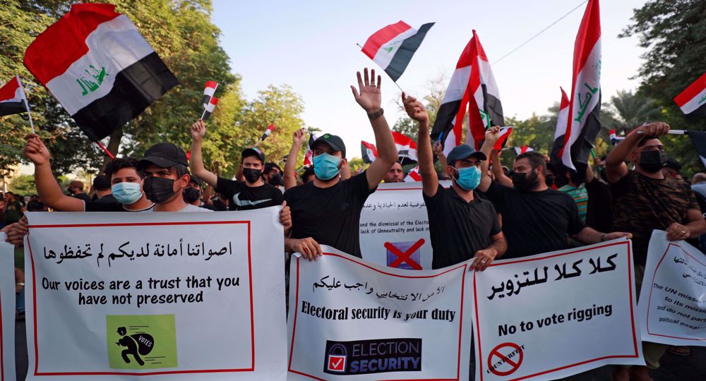 Iraqi party leader claims foreign-linked vote irregularities