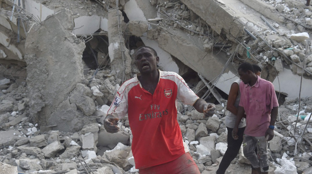 At least four dead, more trapped after Lagos high-rise collapse