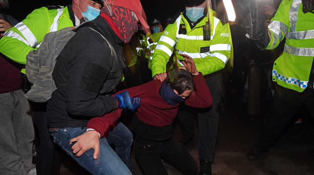 BRITAIN-POLICE-MURDER-VIGIL