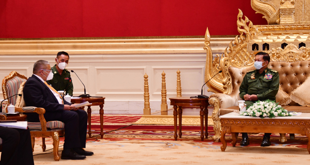 Junta claims democracy plans making progress in Myanmar