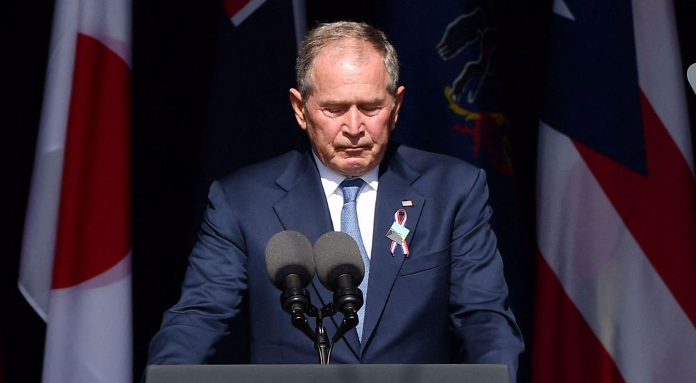 Disunity in America troubles Bush 20 years after 9/11