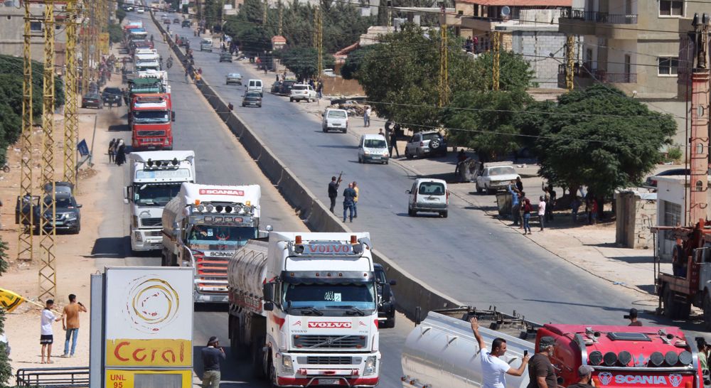 Fuel for Lebanon from Iran via Syria