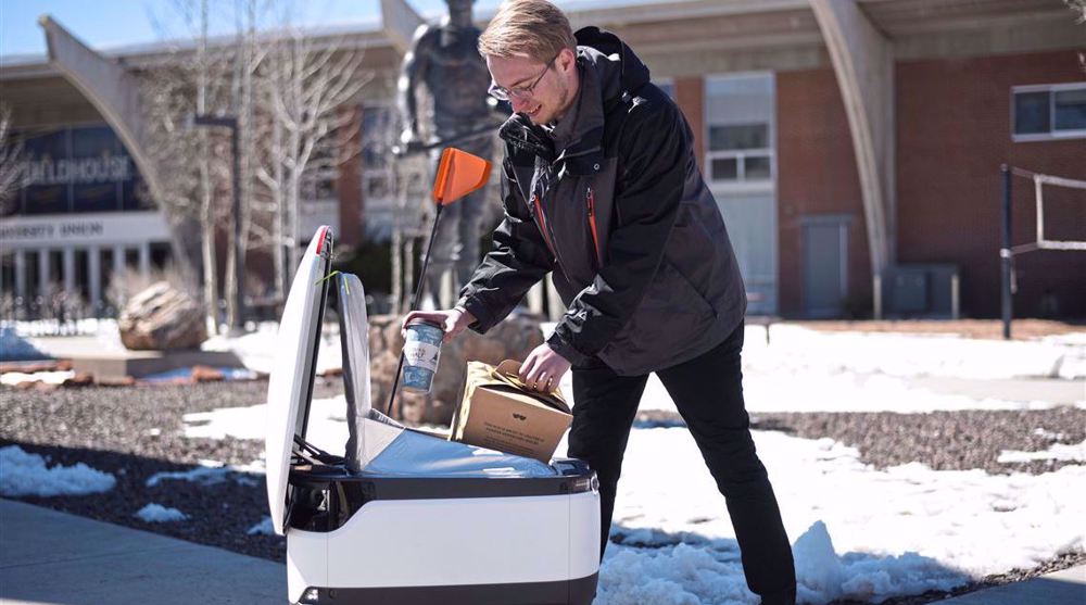 Are robots the future of food delivery?