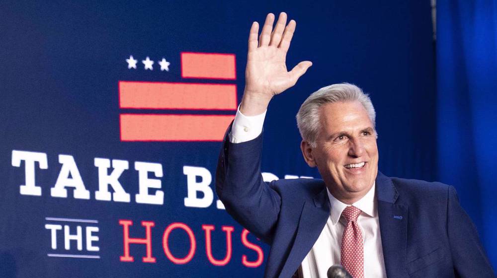 Top US Republican says 'clear we are going to take the House back'