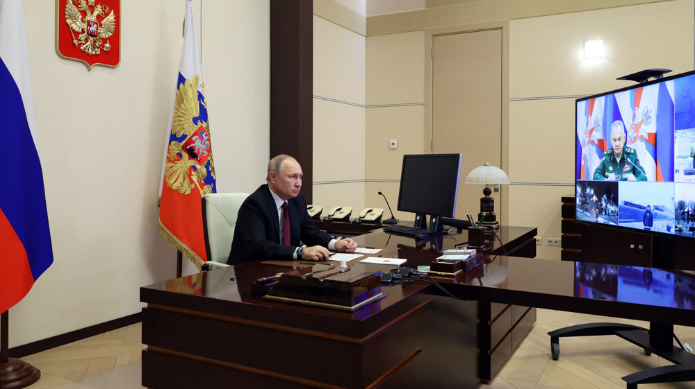 Putin pledges victory over a West intent on ‘destroying Russia’