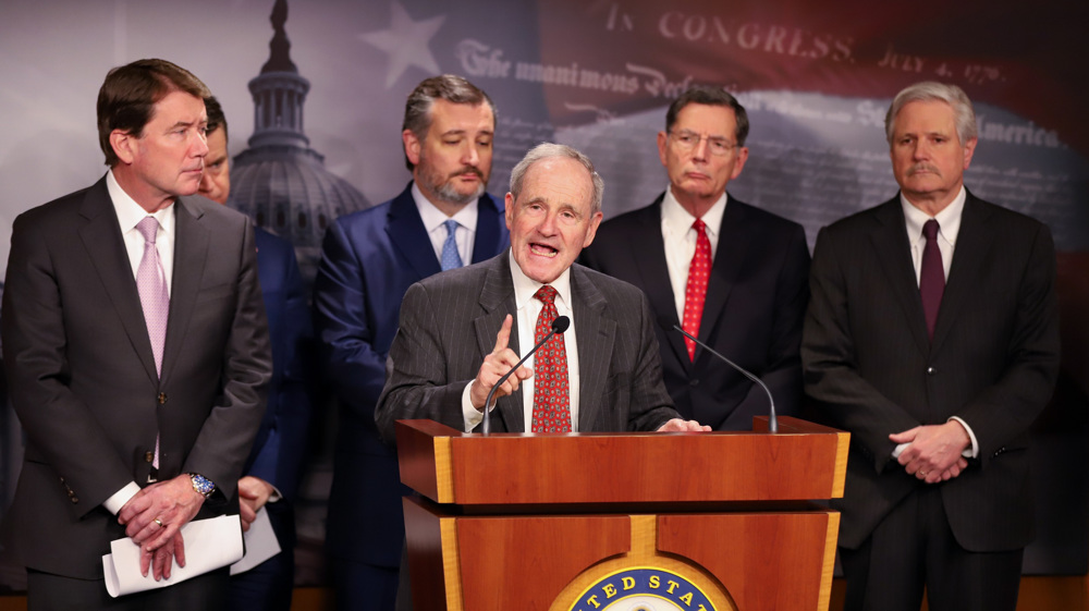 In racist rant, US senator says ‘good faith’ unknown to Farsi-speakers