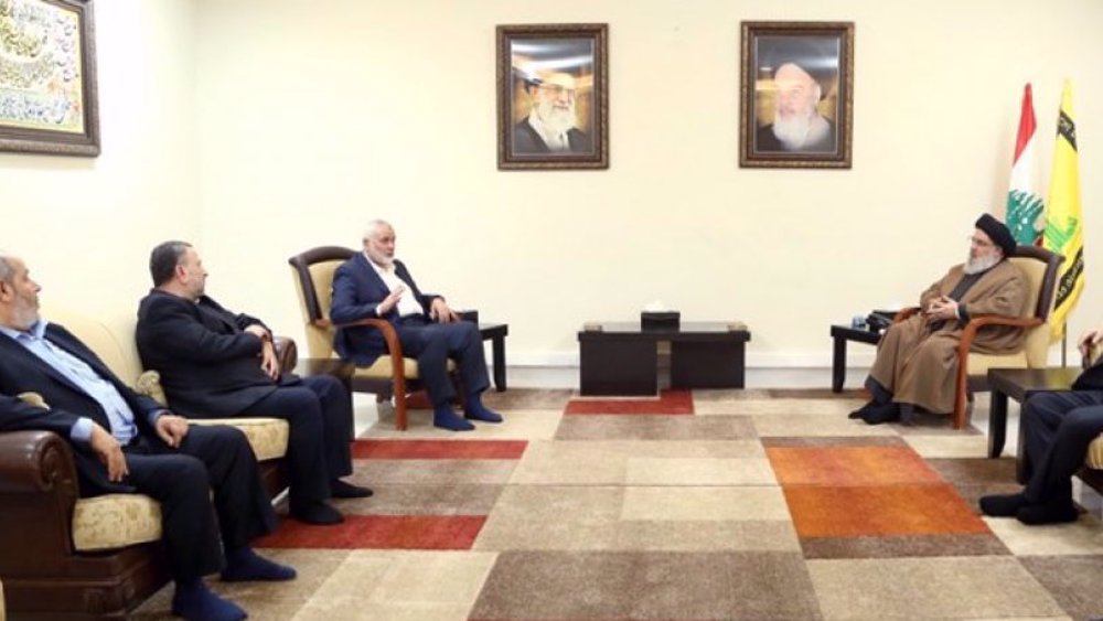 Top Hezbollah, Hamas officials discuss how to reinforce resistance axis