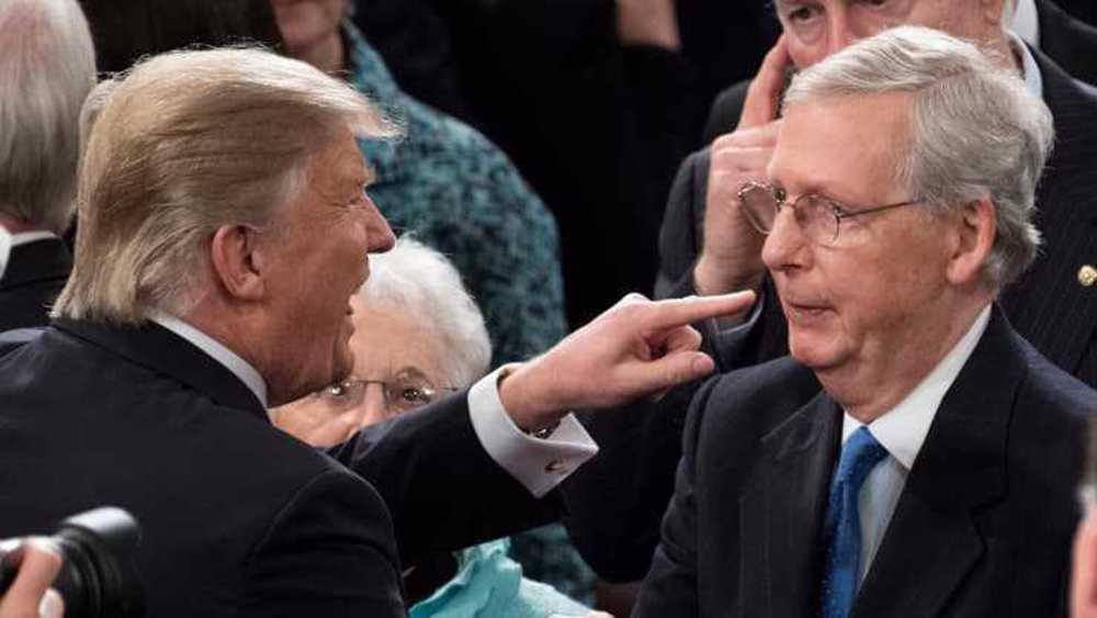 Trump slams McConnell as ‘disloyal sleazebag’