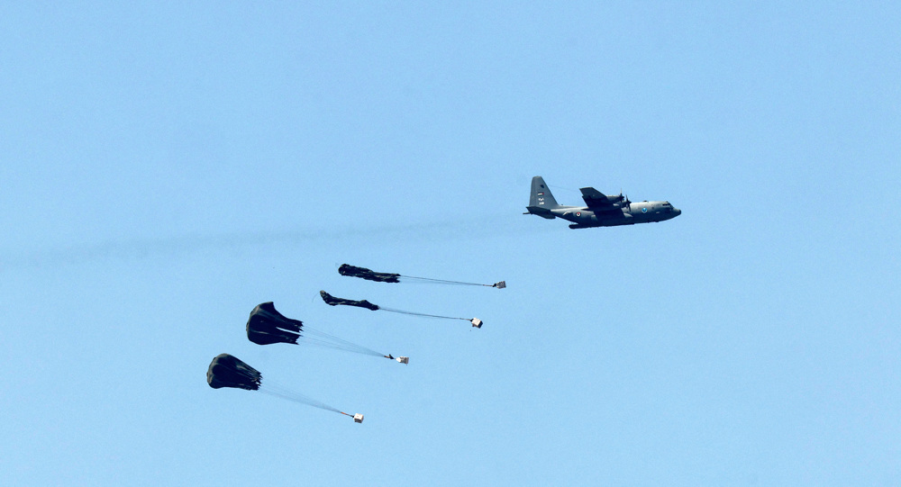 Rights body calls for safe delivery of aid to Gaza after airdrop deaths