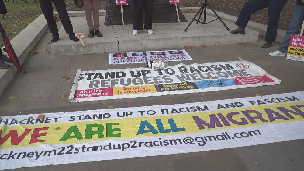 Vigil held for 12 migrants who died in English Channel