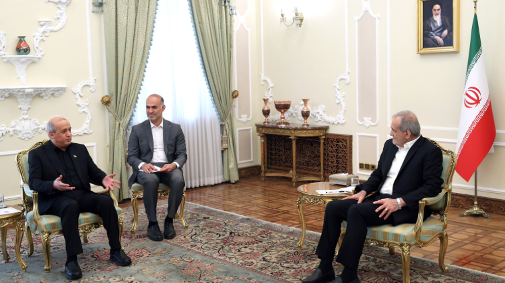 Pezeshkian vows to mobilize international support for Gaza