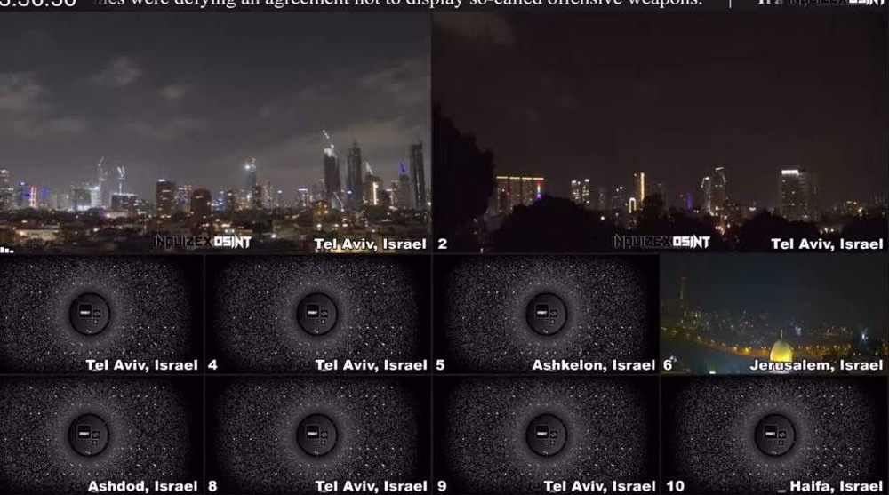 Blackout: Israel bans live aerial feeds as Iranian missiles pound occupied territories