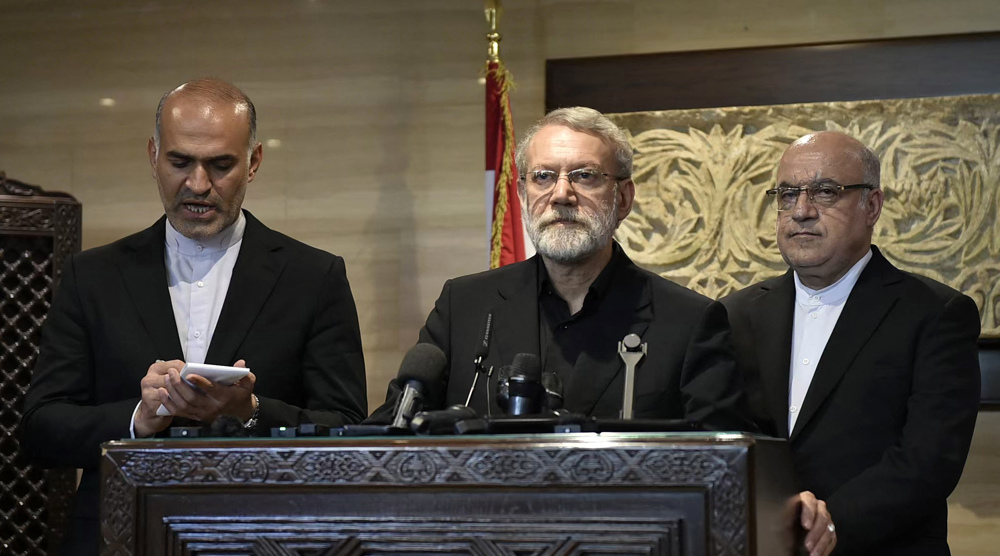 Larijani says Iran respects Lebanon's sovereignty