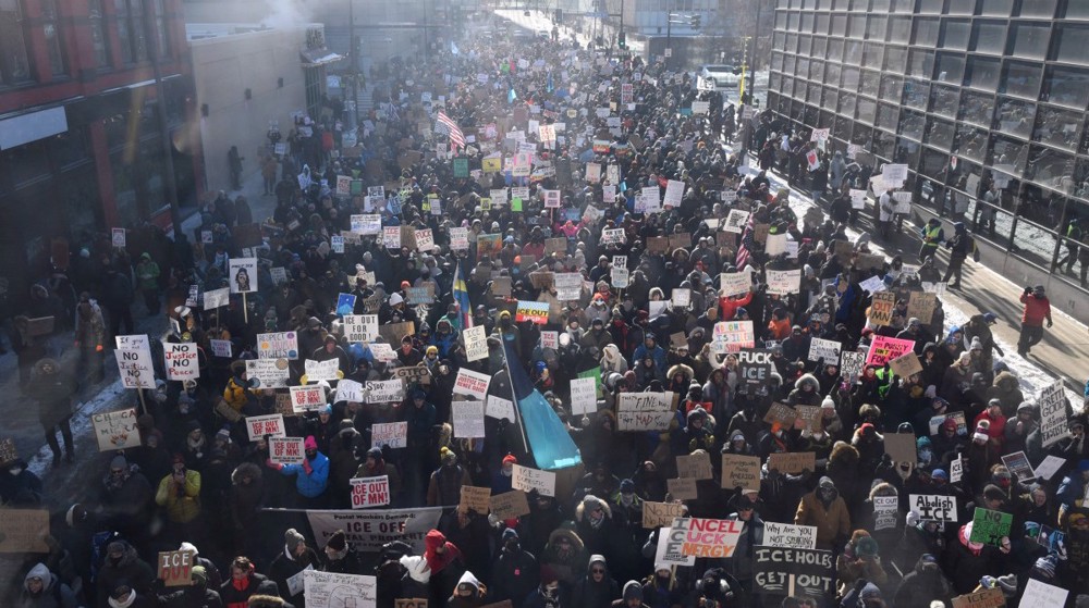 Obama, Clinton urge Americans to ‘stand up’ as protests intensify across US