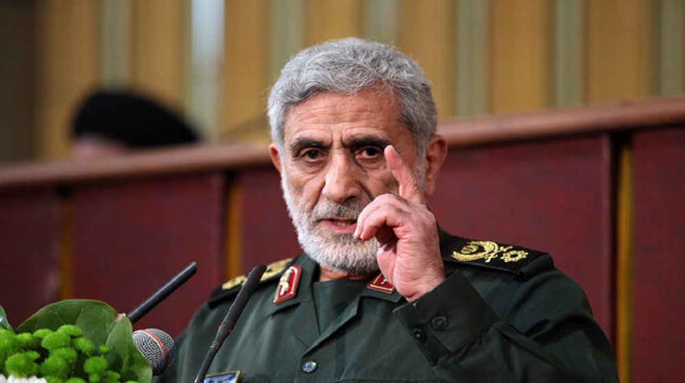 All US terrorists will flee region like USS Gerald R. Ford commander: IRGC Quds Force chief