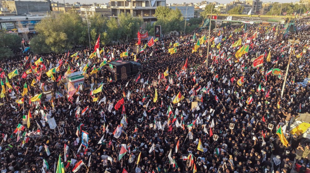After Tehran and Qom, millions attend funeral for Martyr Khamenei in Iraq's Najaf, Karbala