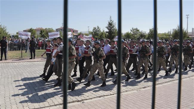 Turkey arrests 46 former policemen over ties to Gulen
