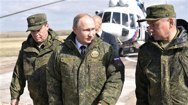 Russia tests intercontinental nuke missiles at Arctic drills