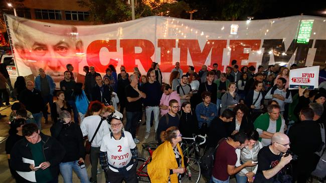 Thousands demand Netanyahu's resignation in Tel Aviv rallies