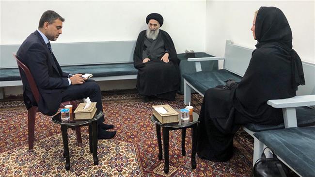 Iraq's top cleric endorses early parliamentary polls