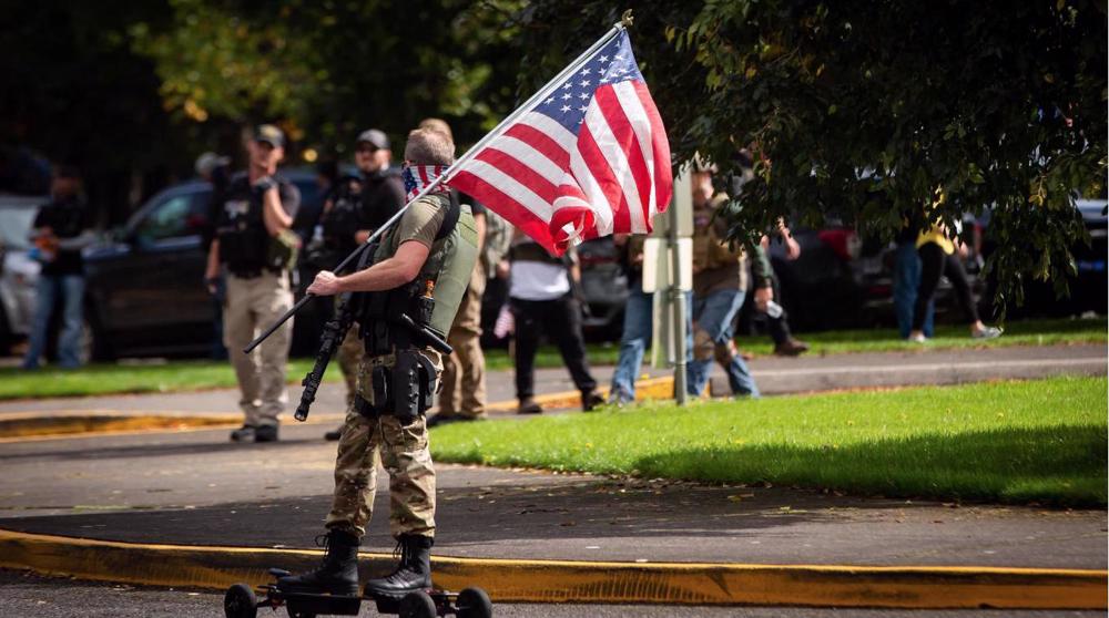 I don't know who the Proud Boys are: Trump