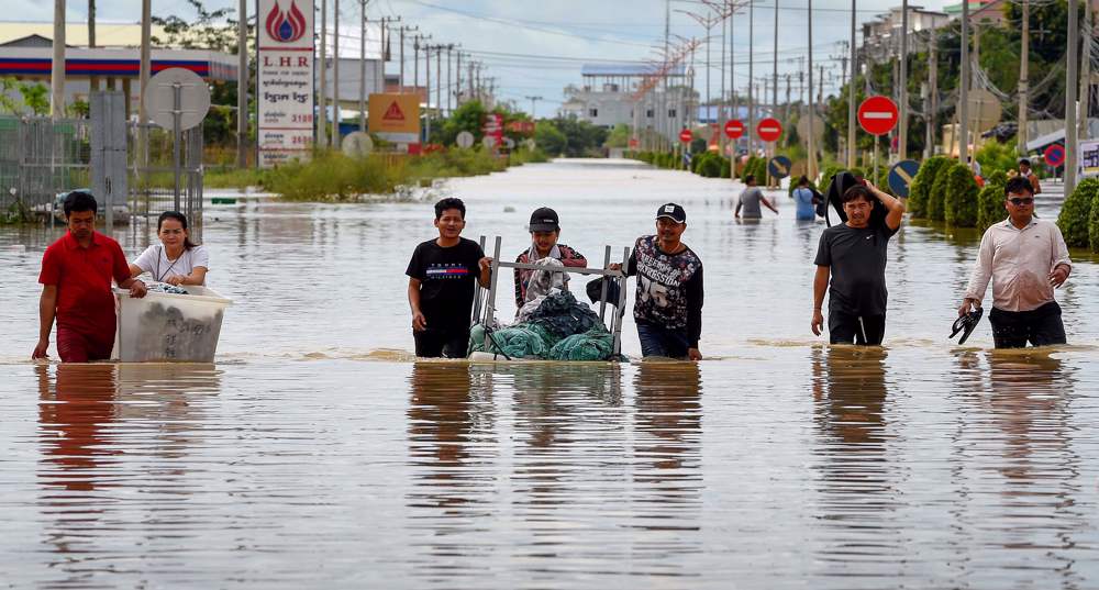 CAMBODIA-FLOOD