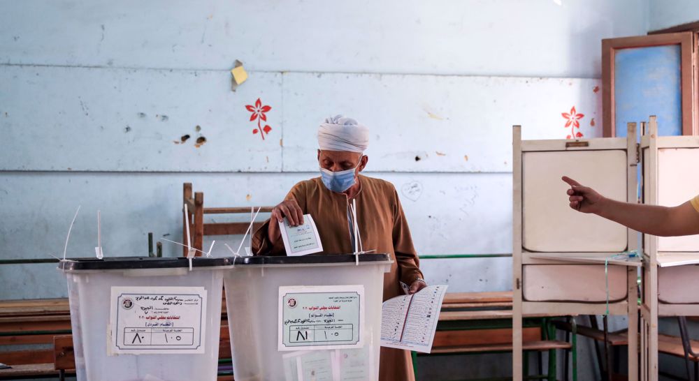Egypt opens legislative polls set to favor al-Sisi