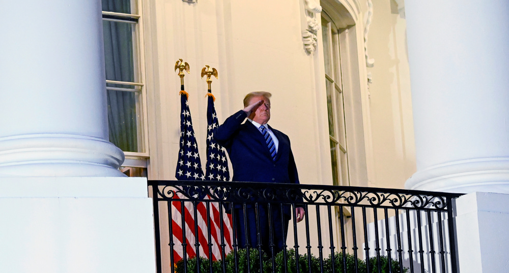 Democrats slam Trump for setting ‘dangerous' example as infected pres. returns to WH