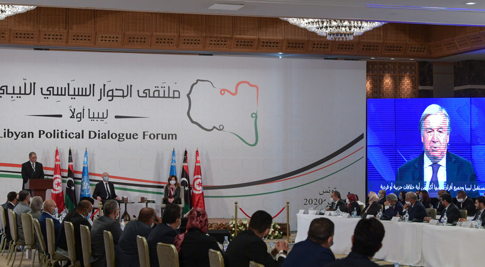 'US applies heavy influence during the Libya talks'