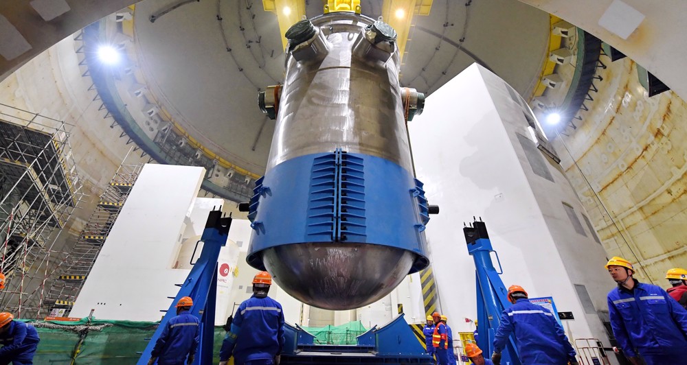 China powers up first domestically-developed nuclear reactor