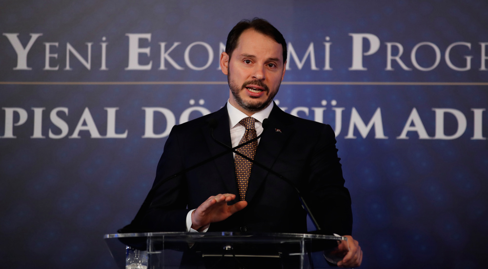 Turkish finance minister resigns amid currency crisis
