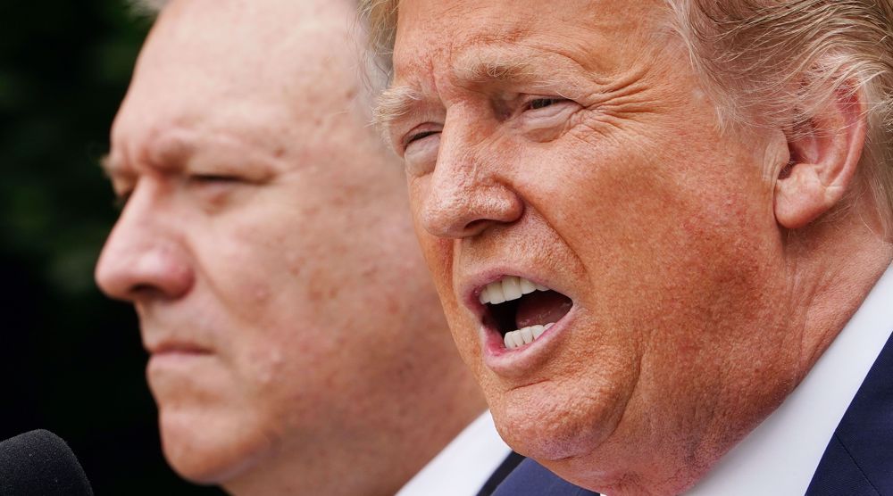 Trump discounts impact of huge hack, alleged Russia role, blames China