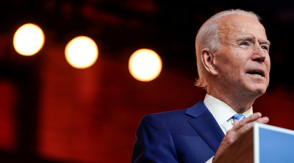 Biden promises COVID-19 aid as Trump hints at 2024