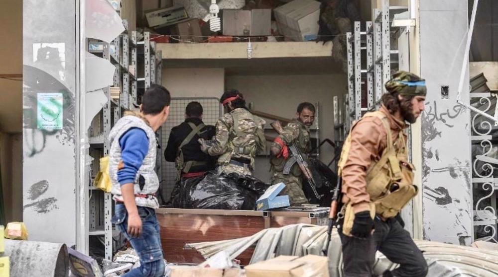 Turkish-backed militants clash over looted items in Syria: Report