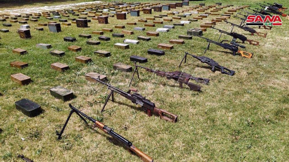 US-made TOW missiles, Israeli mines seized in SW Syria