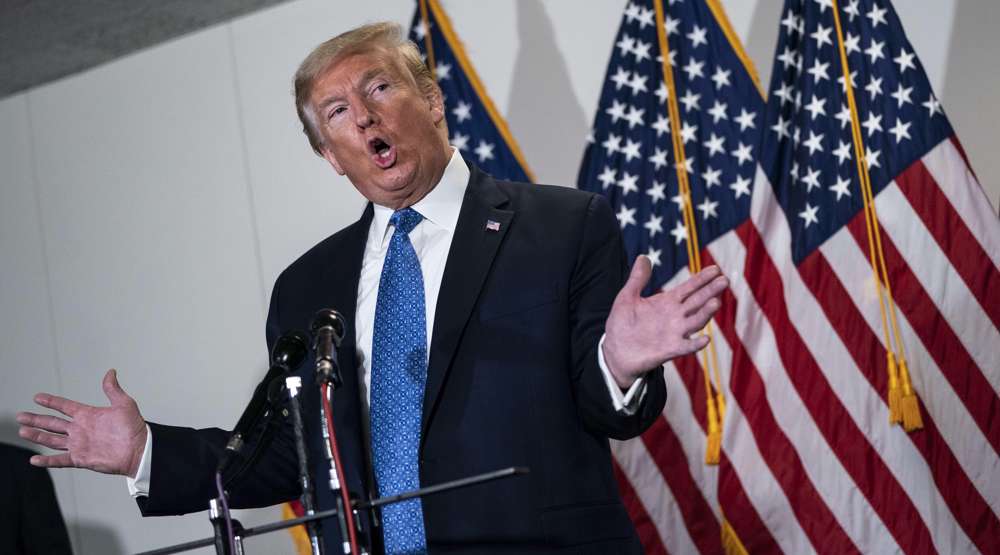 Trump defends use of unproven drug to ward off coronavirus