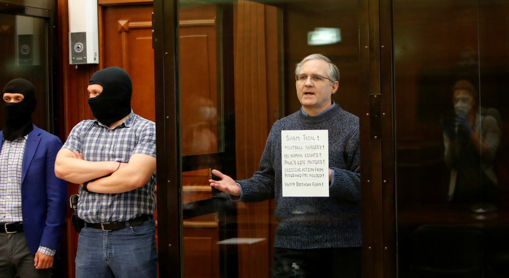 Russia sentences ex-US Marine to 16 years in jail for espionage