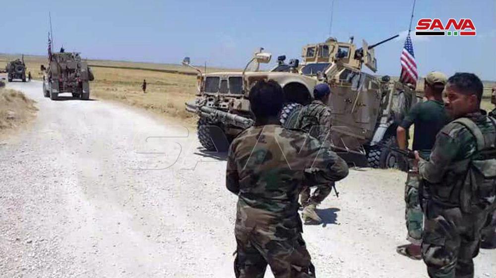 Govt. forces block US convoys in NE Syria, force them to retreat