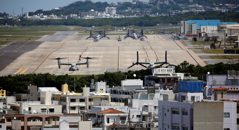 US military puts marines in lockdown on Japan bases  