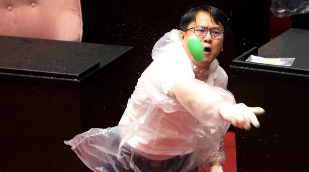 Fighting again in Taiwan parliament over disputed nomination