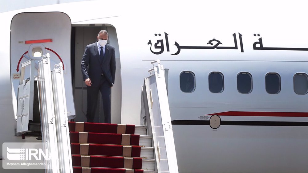 Iraqi PM in Tehran for high-level talks on first foreign visit