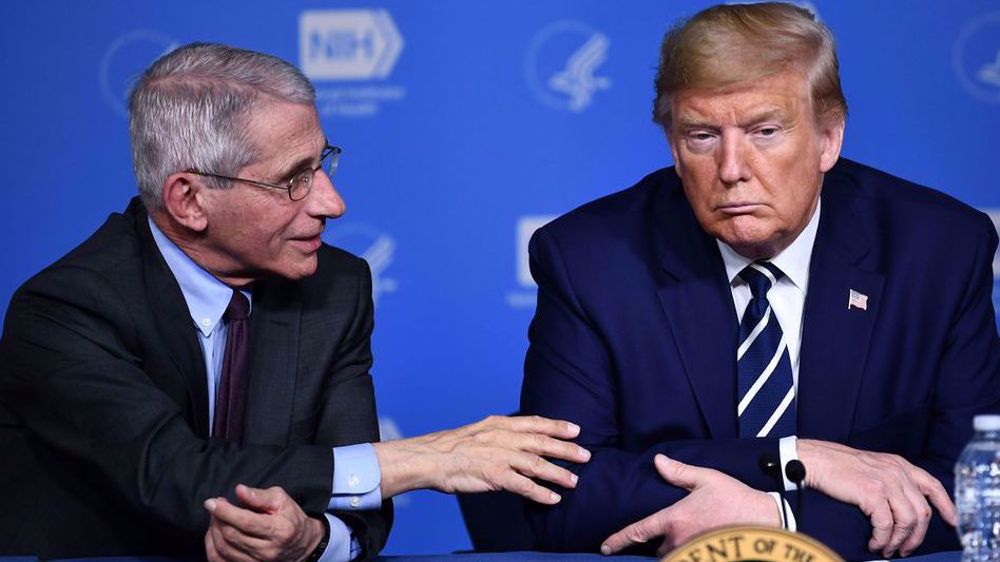 Trump on Dr. Fauci's high approval ratings: 'Nobody likes me'