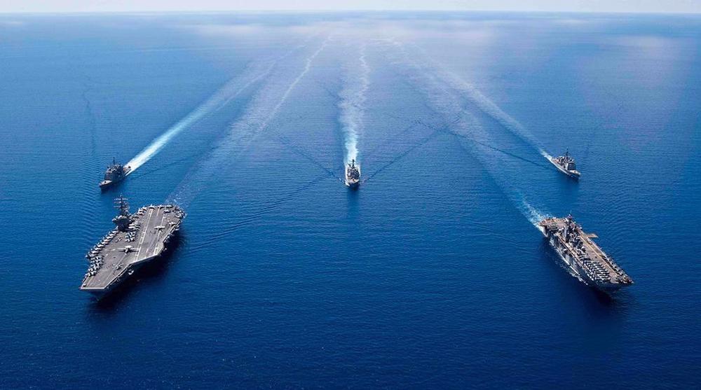 US sending aircraft carriers to the South China Sea