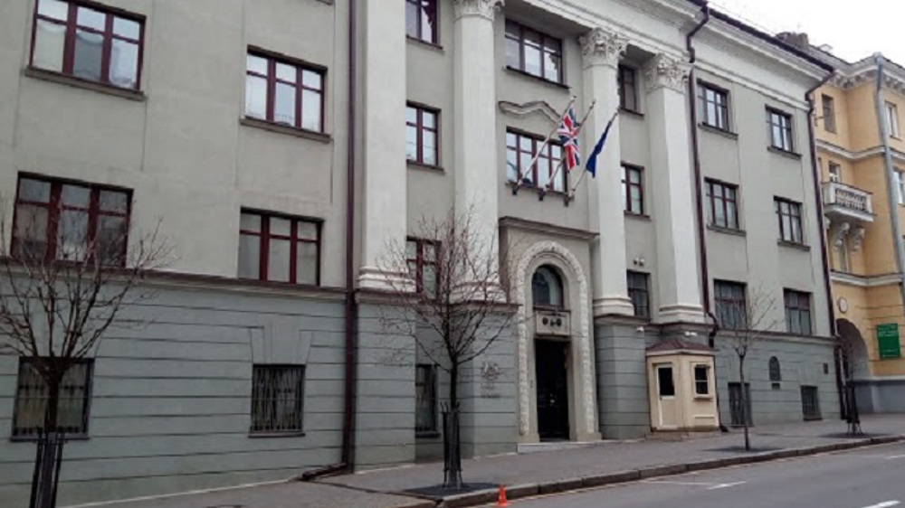 UK adopts interventionist role in Belarus 