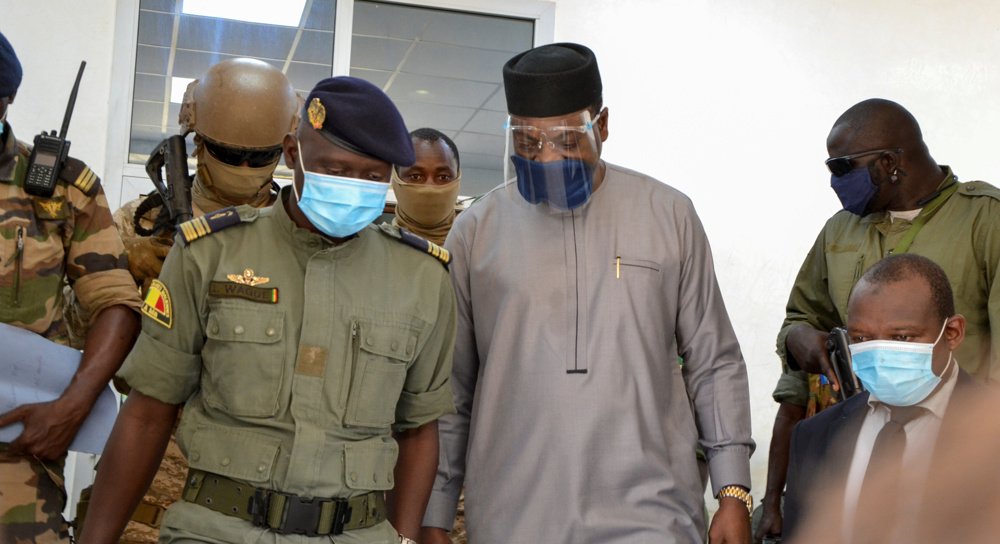 'Mali junta seeks 3-year transition in talks with W Africa delegates'