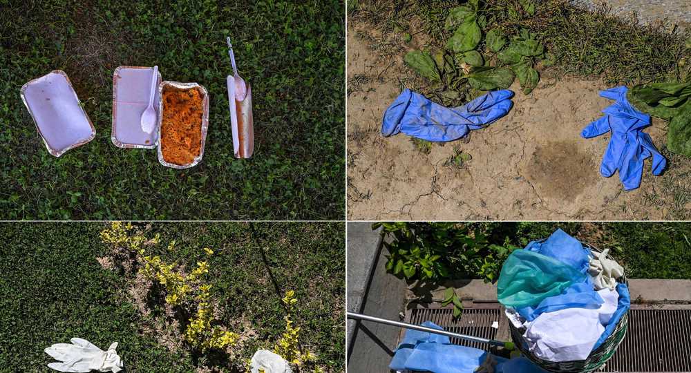 India battling booming black market of used gloves, masks