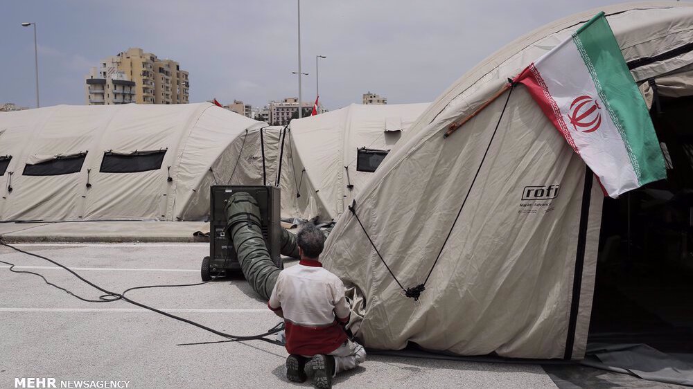 Iran sets up makeshift hospital in disaster-stricken Beirut  